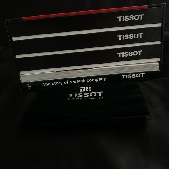 Tissot Silver and White Watch